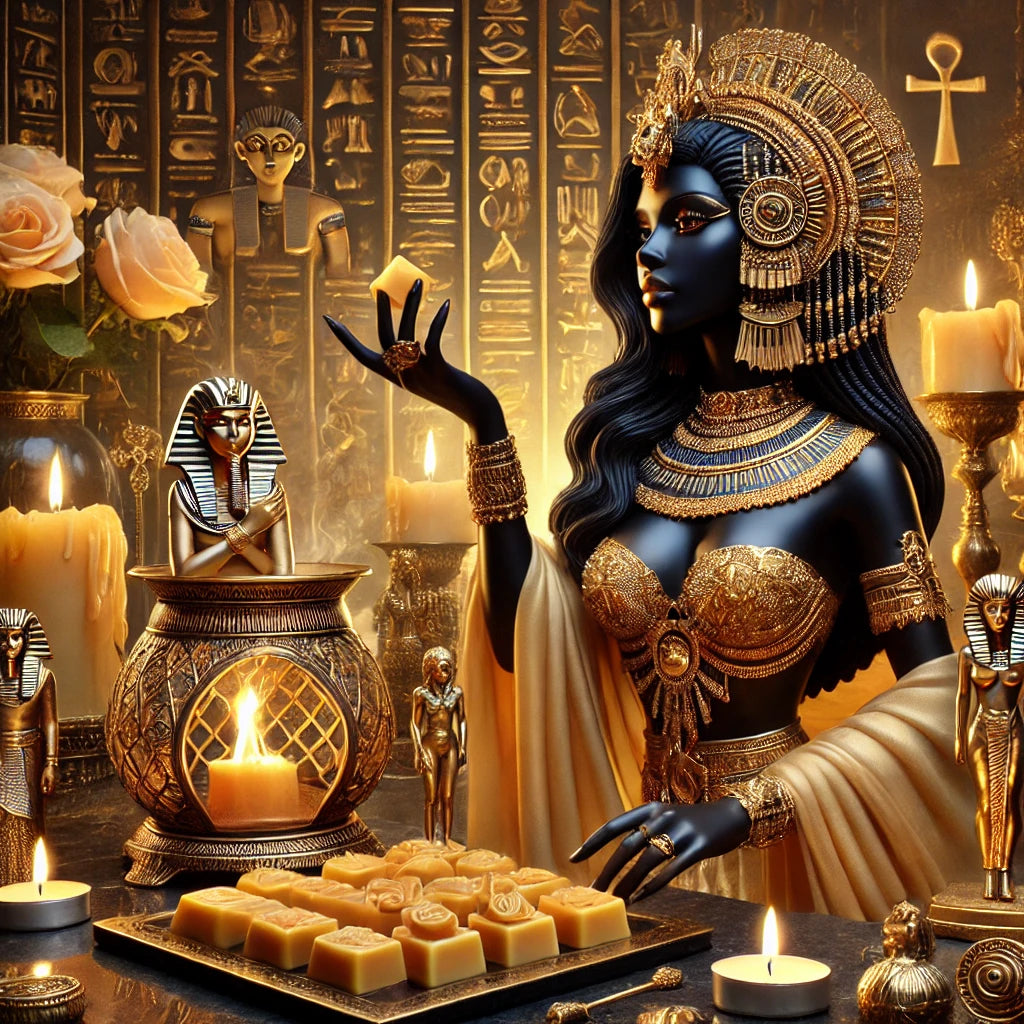 Cleopatra Wax Melts | 2 oz Spiced Amaretto, Rum, and Vanilla Scented Wax Melts | Luxurious & Indulgent Fragrance